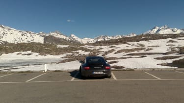 Rented 911 on the Grimsel Pass