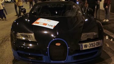 Bugatti Veyron Grand Sport Vitesse on the Mille Miglia video