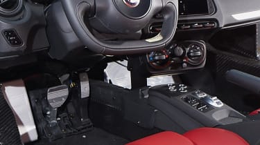 Alfa Romeo 4C steering wheel interior