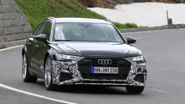 Audi RS6 Avant spy - front