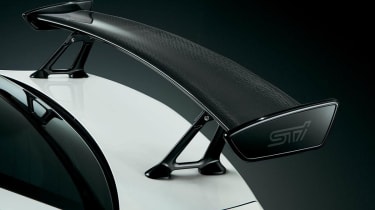 Subaru Impreza WRX STI tS Type RA carbonfibre rear spoiler