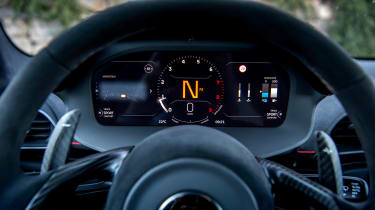 McLaren Artura first drive – steering wheel