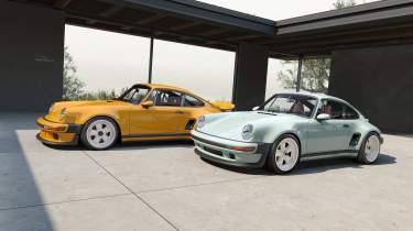 Porsche 911 Carrera Coupe reimagined by Singer – front
