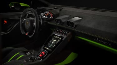 Lamborghini Huracan Technica studio – dash