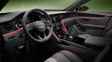 Bentley Flying Spur interior front