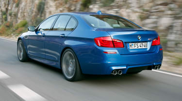 New BMW M5 saloon
