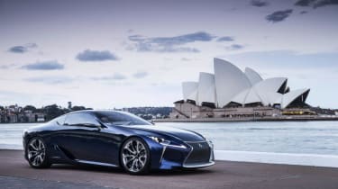 Lexus LF-LC revealed in Australia