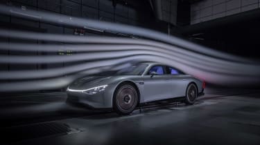 Mercedes EQXX Concept – tunnel