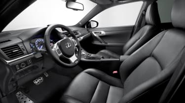 Lexus CT200h F Sport interior