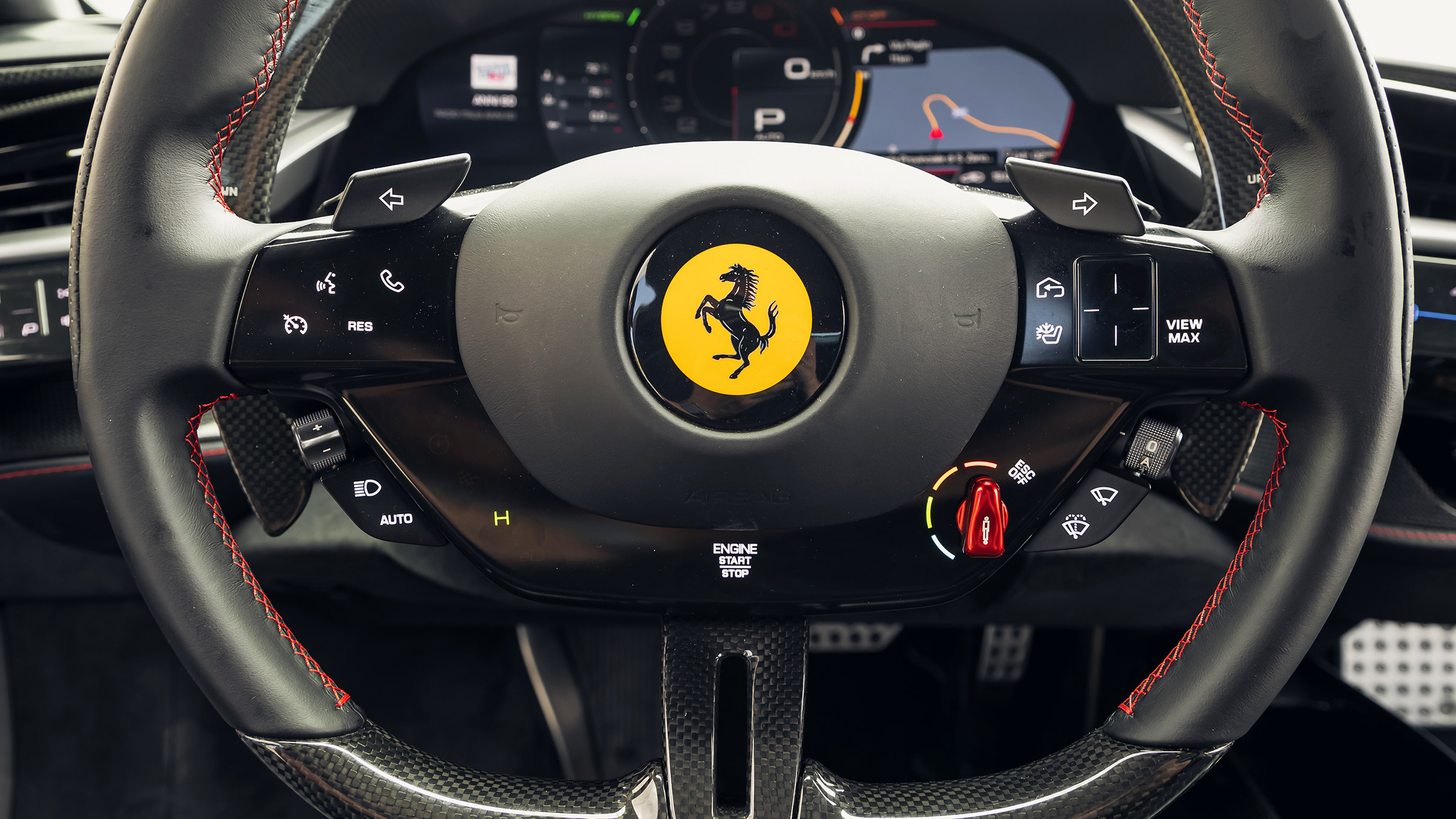 Explained: Ferrari SF90 steering wheel