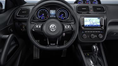 VW Scirocco R 2014 steering wheel