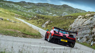 McLaren Senna drift 