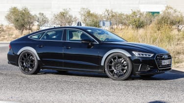 Audi RS7 spy - side