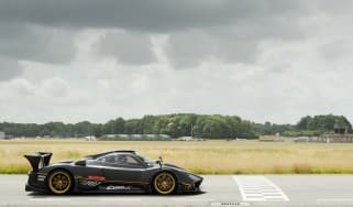 Pagani Zonda R at Top Gear test track