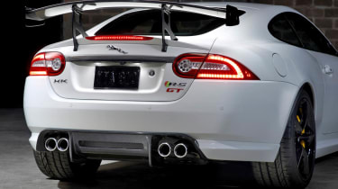 New Jaguar XKR-S GT rear spoiler