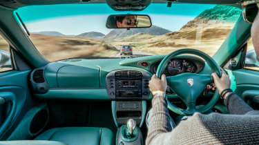 Porsche 996 interior