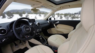Audi A1 quattro interior