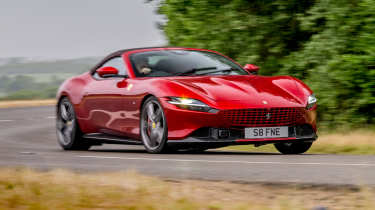 Ferrari Roma Spider front