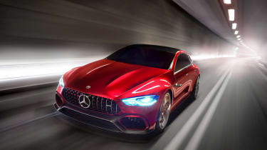 Mercedes-AMG GT Concept front driving