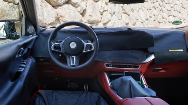 BMW XM prototype drive – interior