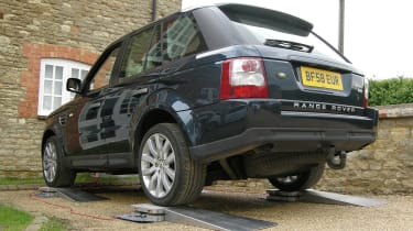 Range Rover Sport TDV8 rear