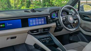 Porsche Macan Electric interior
