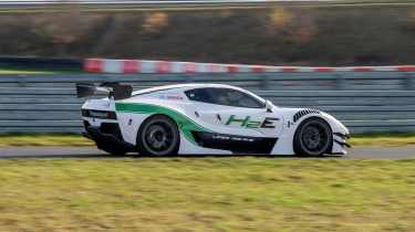 Bosch JS2 RH2 hydrogen race car – side