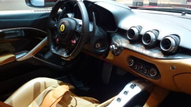 Ferrari F12 Berlinetta dashboard