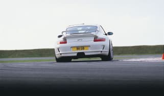 Porsche GT3 on track