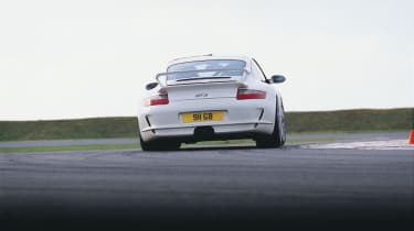 Porsche GT3 on track