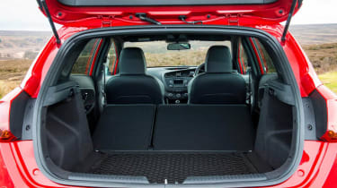 Kia Ceed GT five-door bootspace