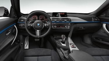 BMW 3-series GT interior dashboard
