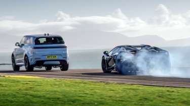 AWD track test – Revuelto and Range Rover