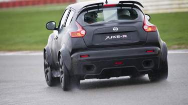 Nissan Juke-R on track