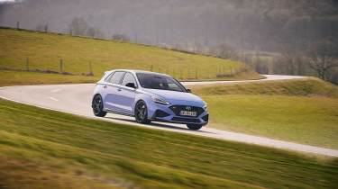 2020 Hyundai i30 N – front quarter