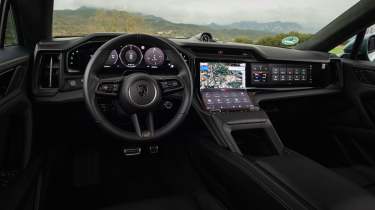 Porsche Cayenne Electric interior