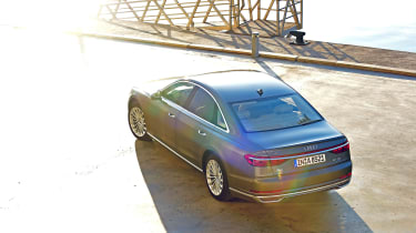 Audi A8 - top shot static