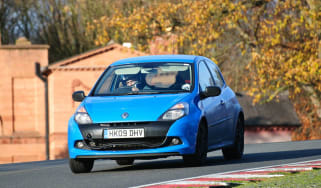 Renaultsport Clio 200 Cup racing blue trackday