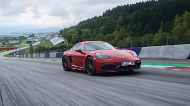 718 Boxster and Cayman GTS - front driving