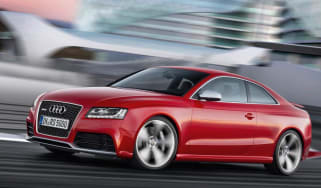 Audi RS5 front action