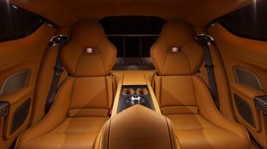 Aston Martin Rapide rear seat room