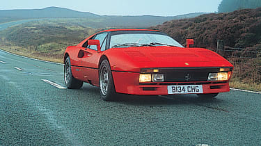 Ferrari 288 (in red)