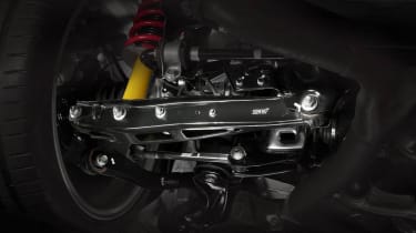 Subaru Impreza STI S206 suspension