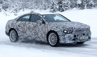 Mercedes CLA spy - front quarter