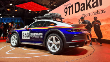 Porsche 911 Dakar live – rear quarter