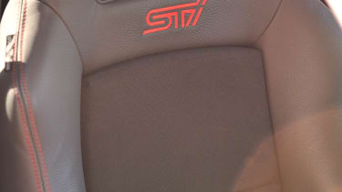 Subaru Impreza WRX STI sports seat