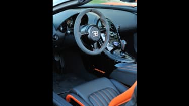 Bugatti Veyron Vitesse - interior