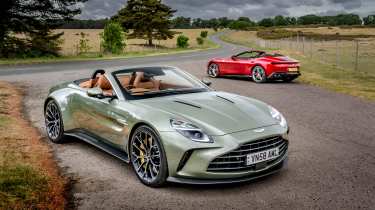 Ferrari Roma Spider v Aston Martin Vantage Roadster