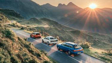 Audi Quattro, RS2 and RS3