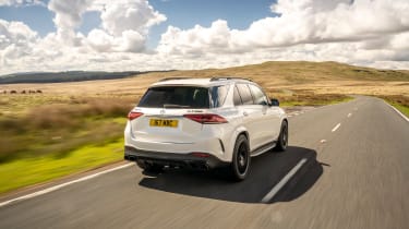 Mercedes-AMG GLE63 S 2021 review – rear tracking